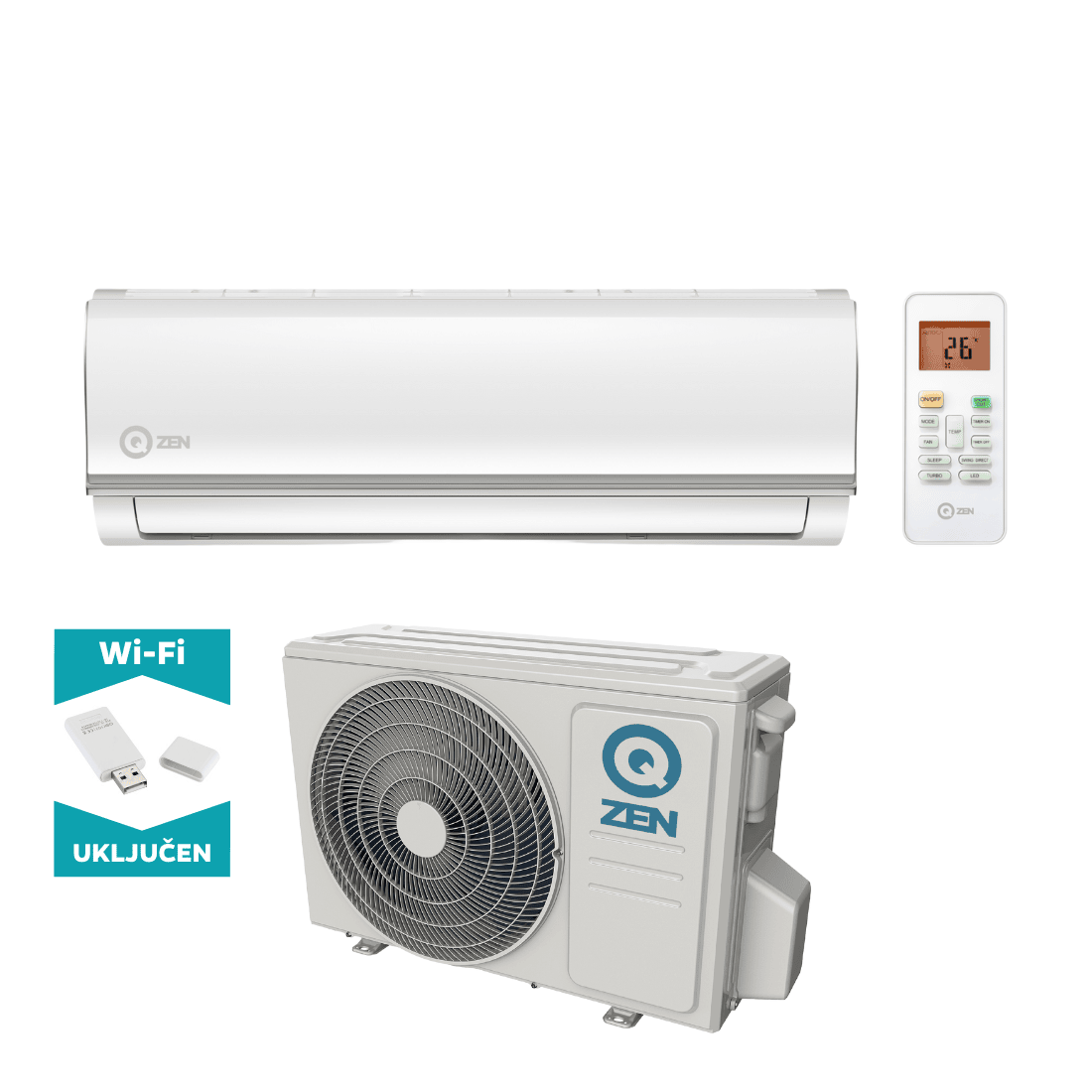 Qzen Start Inverter Plus 5.3 kW ZE-18WSE/ZE-18OSE+WIFI