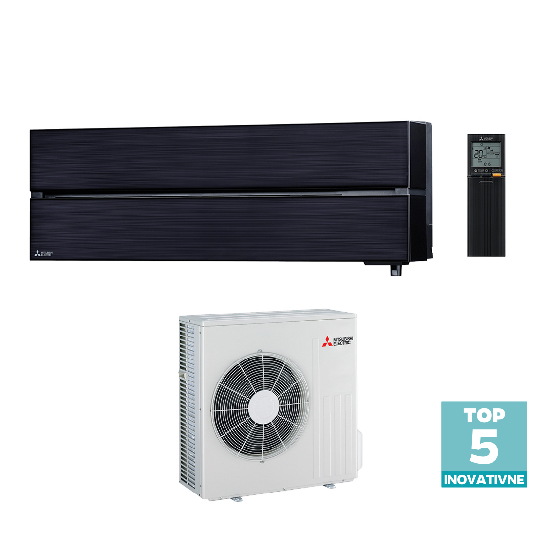 Mitsubishi Electric Kirigamine Style 5.0 kW onyx crni - MSZ-LN50VGB/MUZ-LN50VG