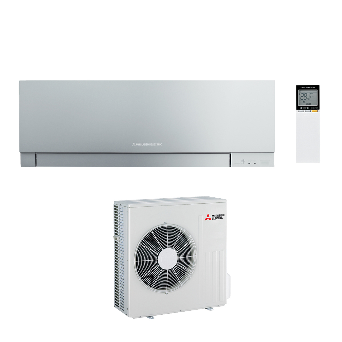 Mitsubishi Electric Kirigamine Zen Inverter 5.0 kW srebrni - MSZ-EF50VGKS/MUZ-EF50VG