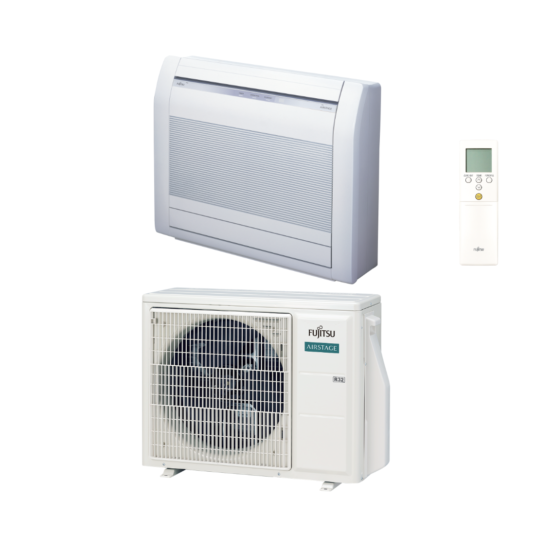 Fujitsu - Parapetna jedinica 4.2 kW - AGEG14KVCA/AOEG14KVCA